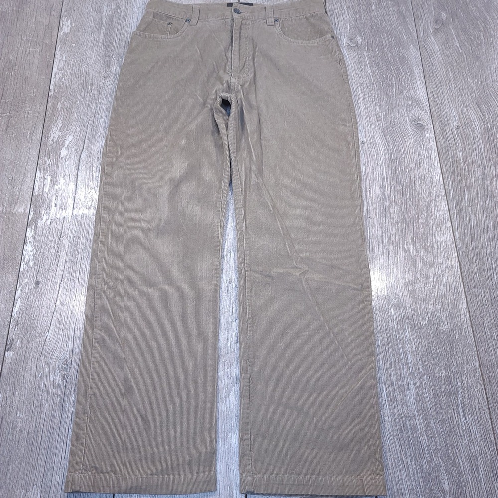 Vintage Billabong Corduroy Pants Mens 32x30 Tan Khaki Straight Leg Surfer Skater